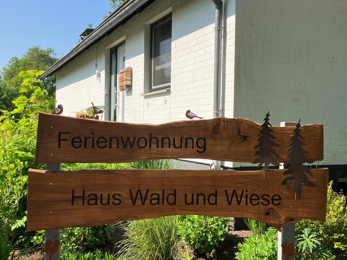 Haus Wald und Wiese Wohnung Wald Ehndorf Exterior foto